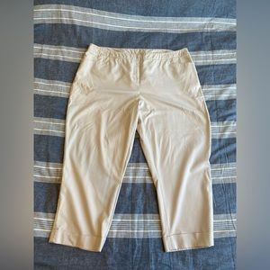Lane bryant womans khaki crop pants. Size 26.